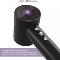 TrueLife D9 ION technológiás Hajszárító 2200 Watt - Fekete