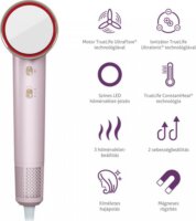 TrueLife D6 ION technológiás Hajszárító 1600 Watt - Rózsaszín