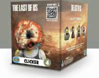 Numskull Tubbz Boxed The Last of Us - Clicker gyűjthető Gumikacsa figura 9cm