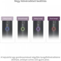 TrueLife D3 ION technológiás Hajszárító 2500 Watt - Fekete