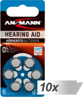 Ansmann PR44 Cink-levegő hallókészülék elem 1.4V (60db /csomag)