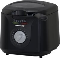Hausberg HB-1331NG 1450W Olajsütő 2,5L 1450 Watt - Fekete