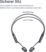 Shokz OpenRun Pro 2 Mini Sport Bluetooth Fülhallgató Headset - Fekete