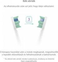 TrueLife SonicBrush Clean30 Duo Elektromos szónikus fogkefe készlet 2 db - Fekete / Fehér