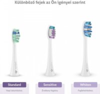 TrueLife SonicBrush Clean30 Duo Elektromos szónikus fogkefe készlet 2 db - Fekete / Fehér