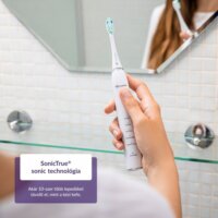 TrueLife SonicBrush Clean30 Duo Elektromos szónikus fogkefe készlet 2 db - Fekete / Fehér