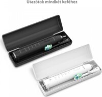 TrueLife SonicBrush Clean30 Duo Elektromos szónikus fogkefe készlet 2 db - Fekete / Fehér