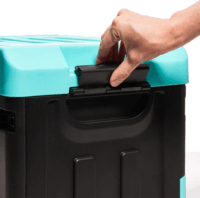 Numskull összecsukható Fortnite tároló szék - Kék/Fekete