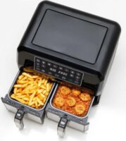 Kenwood HFM20 000MB AirFryer Forrólevegős sütő 8,0L 1700 Watt - Fekete / Ezüst
