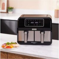 Kenwood HFM20 000MB AirFryer Forrólevegős sütő 8,0L 1700 Watt - Fekete / Ezüst