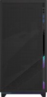 GIGABYTE AORUS C400 Glass Midi Torony Számítógépház + 4db 120mm ARGB ventilátor - Fekete