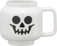 LEGO 41460807 Copenhagen Csontváz Kerámia gyerek Bögre 500ml - Fehér mintás