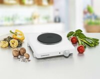 Rommelsbacher THS 815 Hordozható 1 zónás Elektromos főzőlap 1000W - Fehér