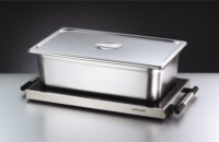 Rommelsbacher WPR 305/E Melegentartó Elektromos Tálaló lap - Fekete / Ezüst