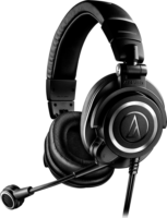 Audio-Technica ATH-M50xSTS-XLR Vezetékes Headset - Fekete