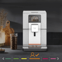 Krups EA 877 D Intuition Experience+ Automata Kávéfőző 1550 Watt - Fekete/Ezüst