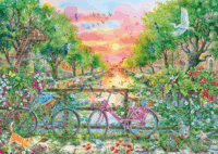 Ravensburger Álomszerű Biciklik Amszterdamban 1000 darabos puzzle