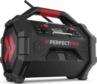 PerfectPro ROCKTAGON Hordozható Bluetooth Hangszóró 2x15W - Fekete