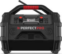 PerfectPro ROCKTAGON Hordozható Bluetooth Hangszóró 2x15W - Fekete