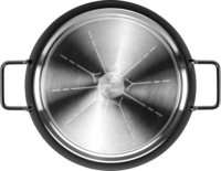 Fissler Adamant Tálalóserpenyő 32cm - Fekete