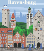 Ravensburger CreArt Ravensburg számfestő készlet