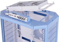 Thermaltake The Tower 600 Midi Torony Számítógépház + 2db 140mm ventilátor - Kék
