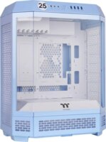Thermaltake The Tower 600 Midi Torony Számítógépház + 2db 140mm ventilátor - Kék