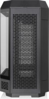 Thermaltake The Tower 600 Midi Torony Számítógépház + 2db 140mm ventilátor - Fekete