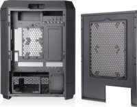 Thermaltake The Tower 600 Midi Torony Számítógépház + 2db 140mm ventilátor - Fekete
