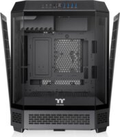Thermaltake The Tower 600 Midi Torony Számítógépház + 2db 140mm ventilátor - Fekete