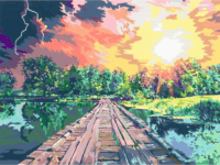 Ravensburger CreArt Varázslatos fények számfestő készlet