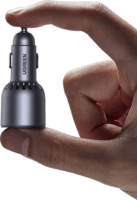 Ugreen 35024 2xUSB-C / USB-A Szivargyújtó töltő - Fekete