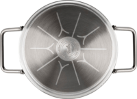 Fissler Adamant Rozsdamentes Acél Edénykészlet - Fekete (3 részes)