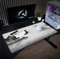 Sharkoon SKILLER SGP40 D9 Gaming Egérpad 1000 x 500mm - Fekete/Fehér mintás