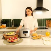 Cecotec Touch&Toast Double 2 szeletes kenyérpirító 950W - Inox