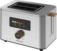 Cecotec Touch&Toast Double 2 szeletes kenyérpirító 950W - Inox