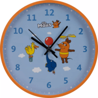 DieMaus Falióra gyerekeknek Ø 25cm - Kék / Narancssárga