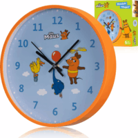 DieMaus Falióra gyerekeknek Ø 25cm - Kék / Narancssárga