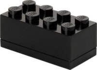 LEGO 40121733 Copenhagen Mini Box 8 Műanyag Gyerek Uzsonnás doboz 0,2L - Fekete
