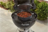 Weber 8857 2in1 Öntöttvas grill edény - 6.8L