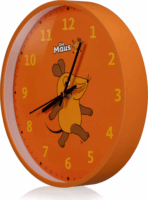 DieMaus 9810101GCK000 Falióra gyerekeknek Ø 25cm - Narancssárga