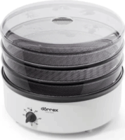 Stöckli Dörrex Gyümölcsaszaló és szárító acélhálós tálcákkal