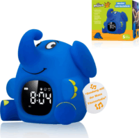 DieMaus Éjszakai fény gyerekeknek digitális ébresztőórával