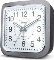 Mebus 56988 Analóg Ébresztőóra - Szürke
