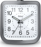Mebus 56988 Analóg Ébresztőóra - Szürke
