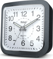 Mebus 56987 Analóg Ébresztőóra - Fekete