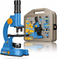 DieMaus 9810300 Mikroszkóp gyerekeknek hordozó táskával 100x - 1200x nagyítással