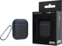 NextOne Shield Apple AirPods Gen1 Gen2 védőtok - Kék/Szürke