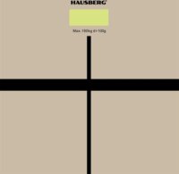 Hausberg HB-6003AB Digitális személymérleg Max 180kg - Bézs / Fekete