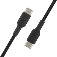 Belkin CAB004BT0MBK USB-C apa - USB-C apa Adat- és töltőkábel 15cm - Fekete